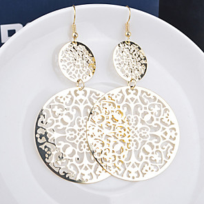 Per donna Orecchini a goccia - A foglia Importante, Donne, Personalizzato, Europeo Gioielli Argento / Dorato Per Matrimonio Feste Occasioni speciali Quotidiano Casual