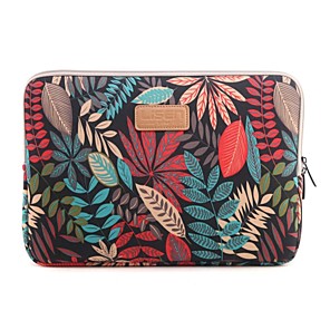 13 "14" 15.6 "kleurrijke coleus patroon canvas tas computer beschermende hoes case voor de MacBook 13/15 pk lenovo