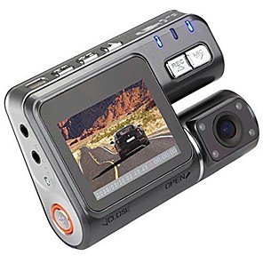 I1000 720p DVR αυτοκινήτου 90 μοίÏες ΕυÏεία γωνεία 1.8 inch LCD Dash Cam με ÎυχτεÏινή ÎŒÏαση / ΚαταγÏαφή βÏόγχου ΕγγÏαφή αυτοκινήτου