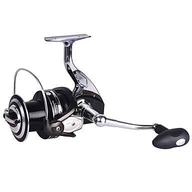 RS7000 All Metal Light Cup Long Casting Fishing Reel 4.9:1 12+1 Ball Bearings Spinning Reels Sea Fishing For Big Fish